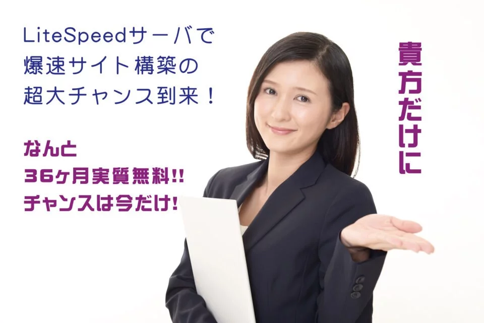 LiteSpeedサーバー