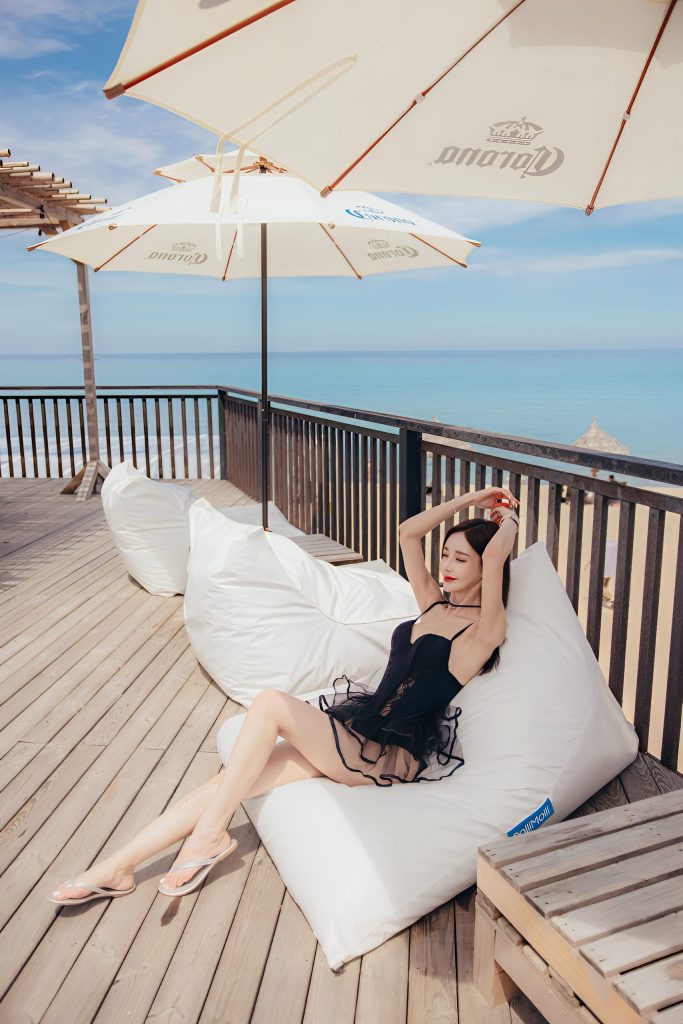 レースインサート スカートワンピース スイムウェア